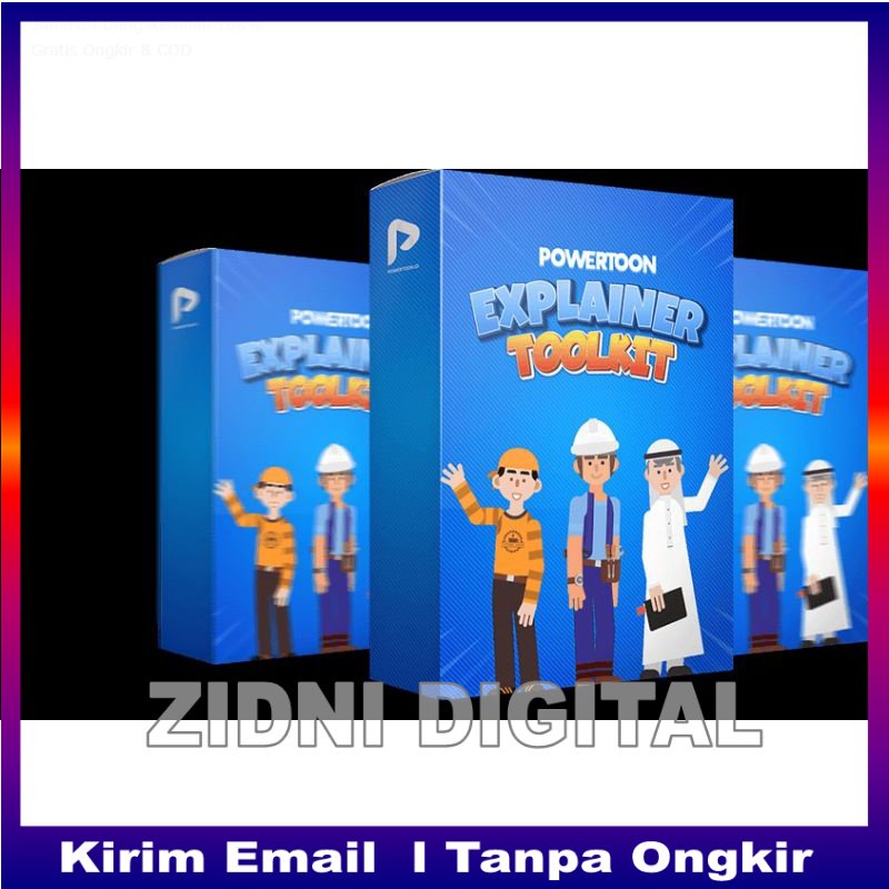 PowerToon Explainer Toolkit ZIDNI DIGITAL OFFICIAL