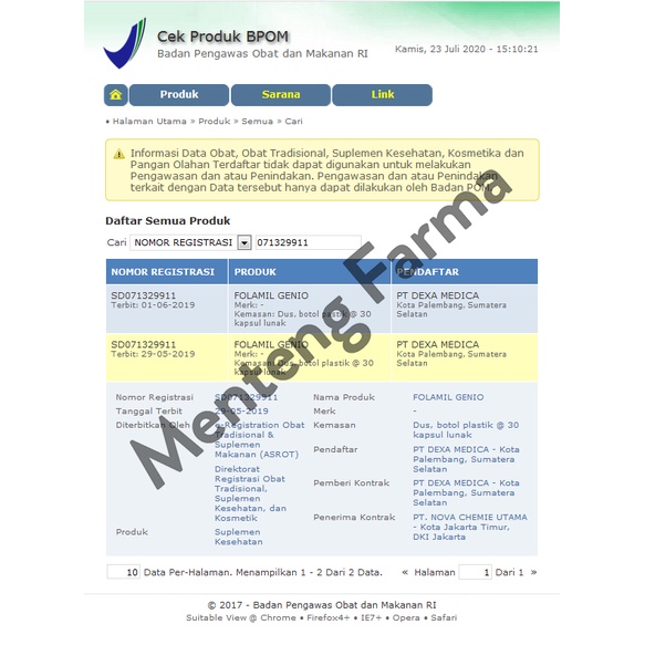 Folamil Genio - Multivitamin dan Mineral Khusus Ibu Hamil