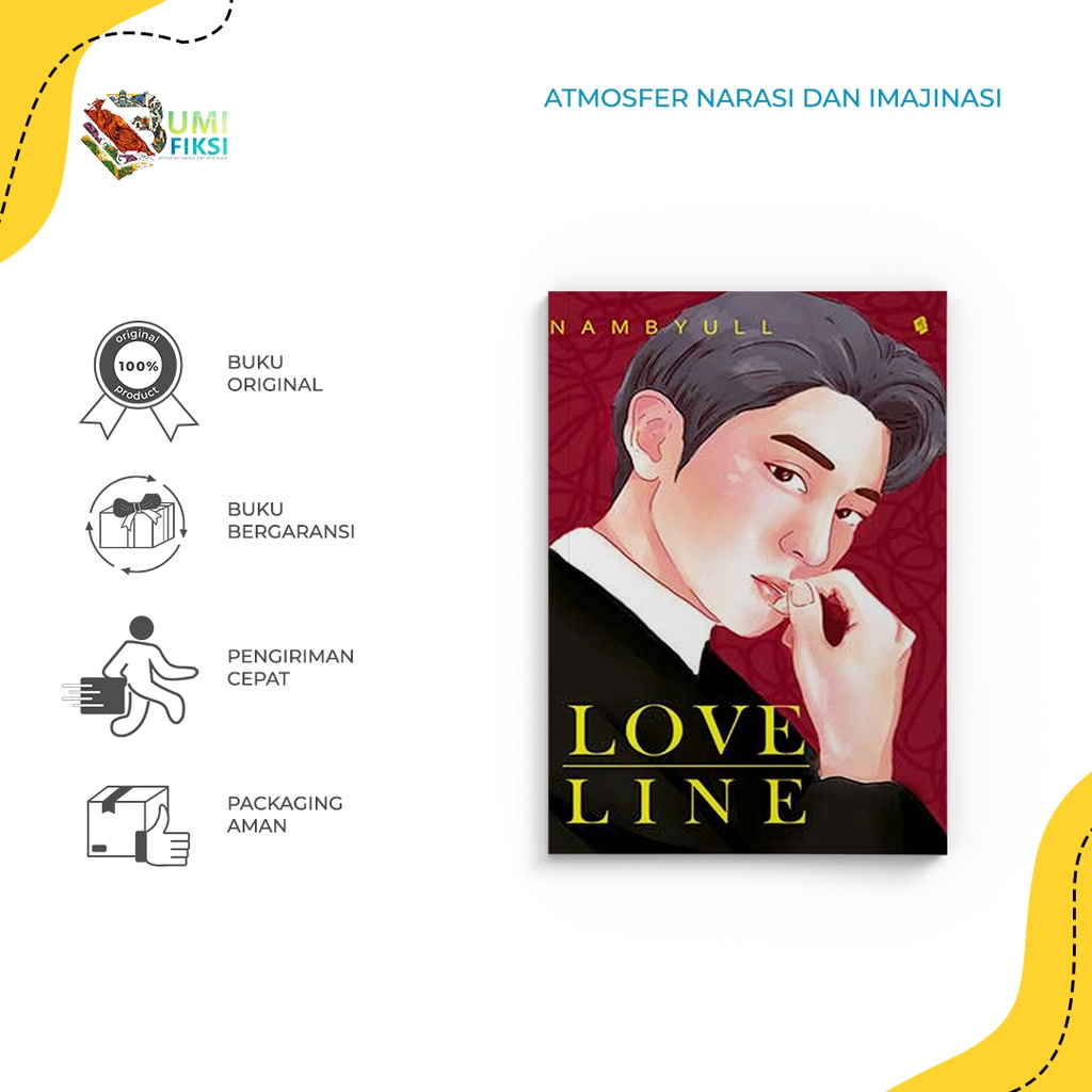 Buku Novel - Love Line - Bukune - Nambyull - Bumi Fiksi