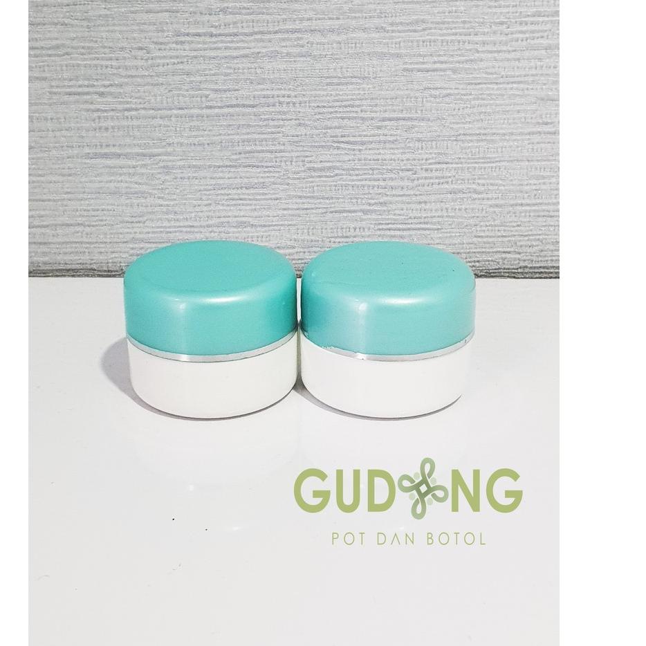 Best Pot Cream 12,5 gr / 12,5gr Ijo Tosca Tua Putih KEMASAN 25 PCS ~