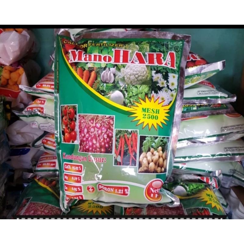 PUPUK MANOHARA MESH KEMASAN REPACK 50 GRAM  KALSIUM BORON FERTILIZER