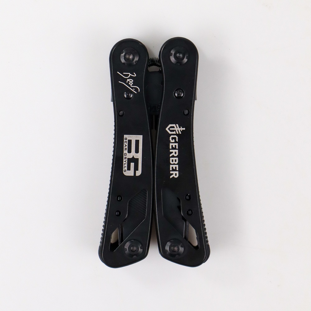 Grylls Multifunctional EDC Plier Survival Tool Stainless Steel - MPA19 -OMHA5PBK  Black