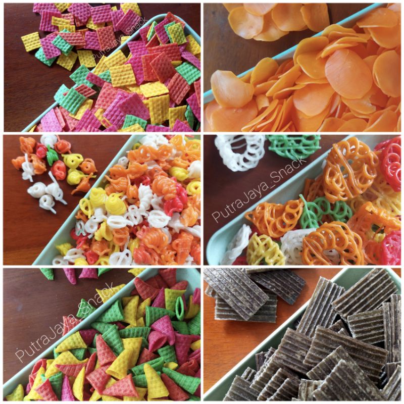 

(500gram) Kerupuk Mentah warna warni