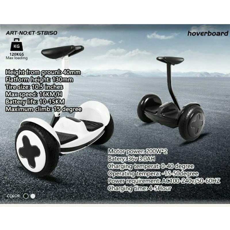 Smart Balance Hoverboard Scooter EXOTIC ET-ST 8150