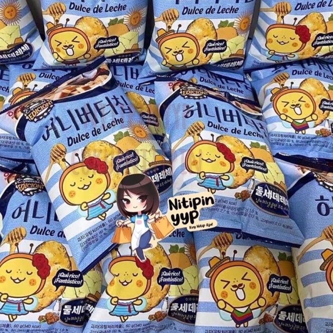 

Diskon✔️[HALAL ASLI KOREA] Calbee Haitai HONEYBUTTER Potato Chip — KOREAN CHIPS Honey Butter, Keripik Kentang Madu (60gr)|RA9