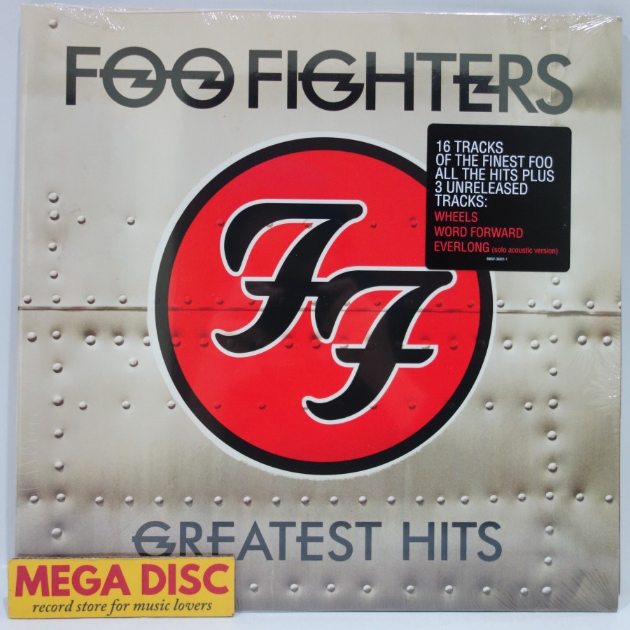 LP Foo Fighters - Greatest Hits (2LP) Album Vinyl Piringan Hitam