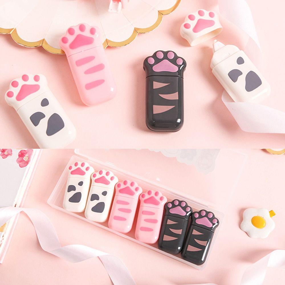 Preva Correction Tape Mini Creative Adhesive Tape Alat Tulis Kreatif Hadiah Promosi Cakar Kucing