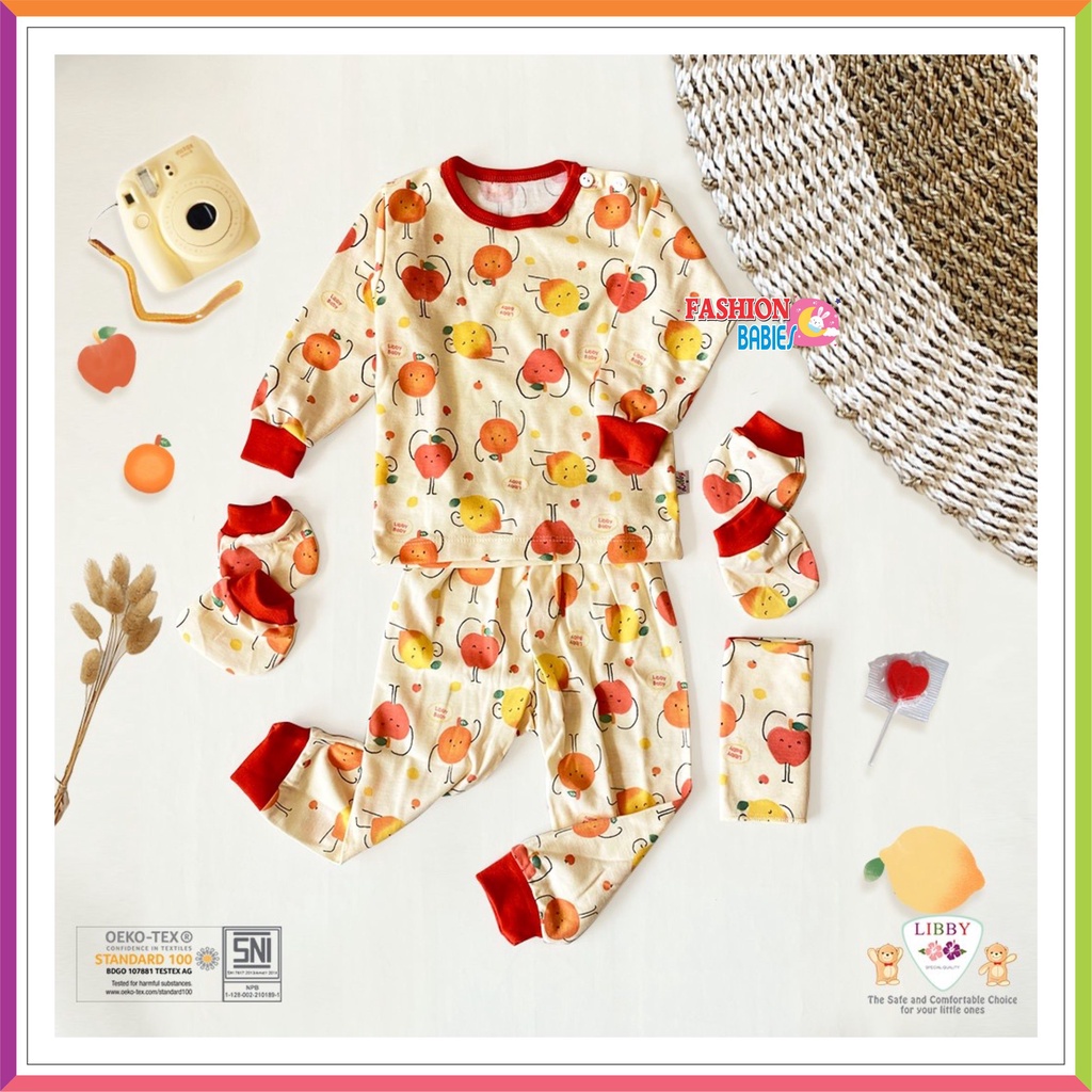 LIBBY PRINT MOTIF TERBARU HELLO SUNSHINE | SETELAN PENDEK | SETELAN PANJANG LIBBY BABY S M L ❤ Fashionbabies ❤