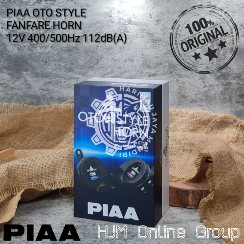 KLAKSON KEONG PIAA OTO STYLE HORN 12V (ORIGINAL)