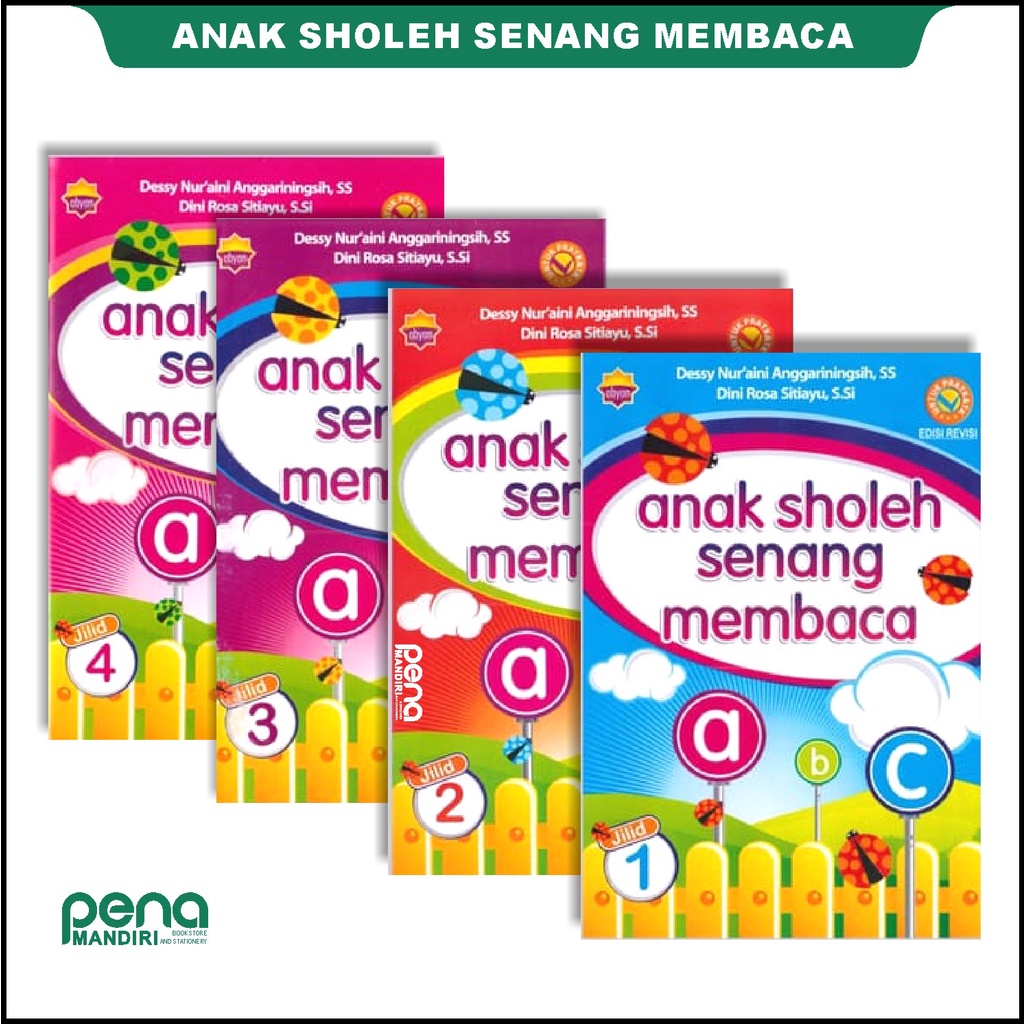 BUKU ANAK -BUKU TK - BUKU PAUD - ANAK SHOLEH SENANG MEMBACA