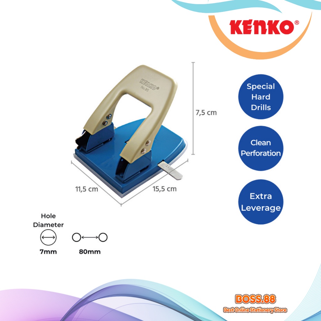 

PERFORATOR / PEMBOLONG KERTAS KENKO 85