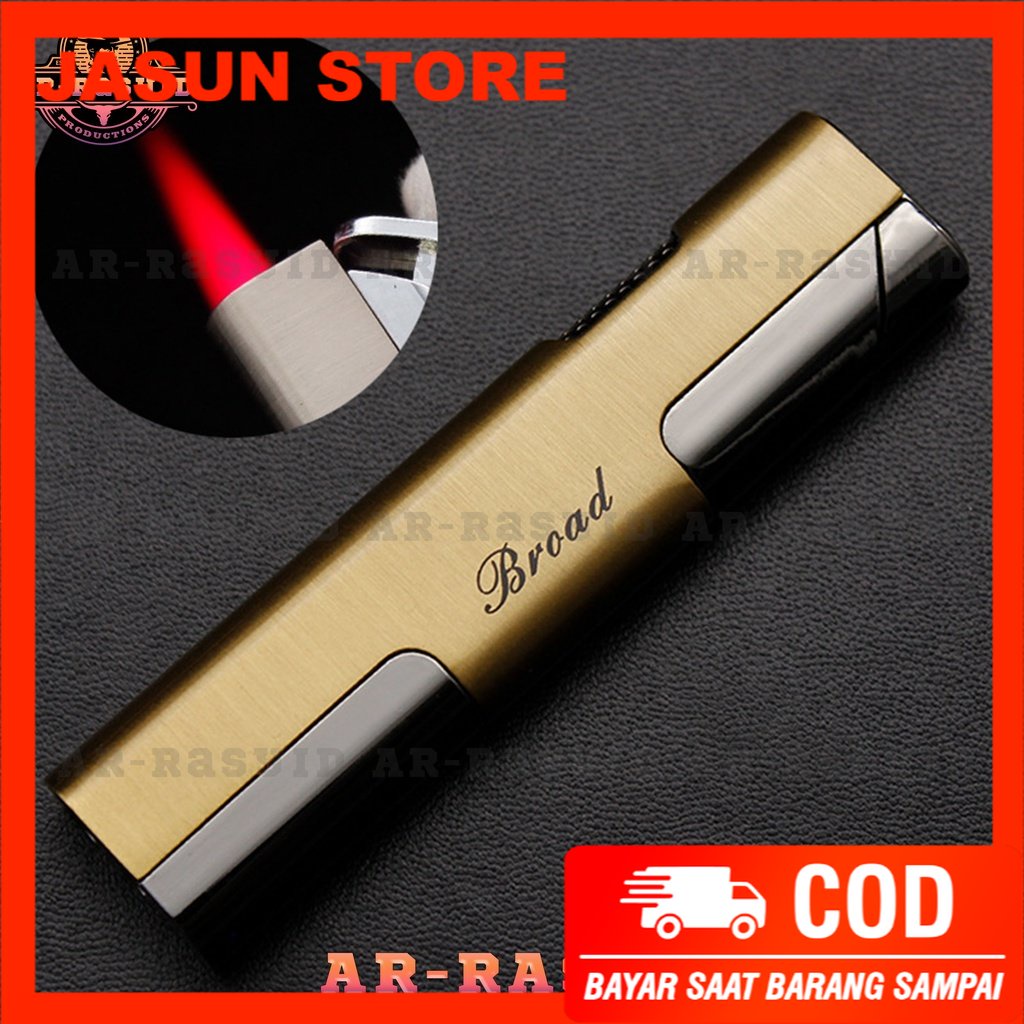 Bisa COD! Korek Api Bara Gas Broad Lighter BD-240