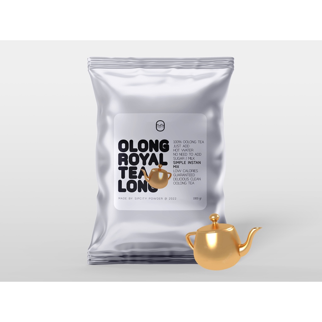 

Bubuk Minuman Oolong Tea Powder Drink Premium Taste Oolong China Tea Royal