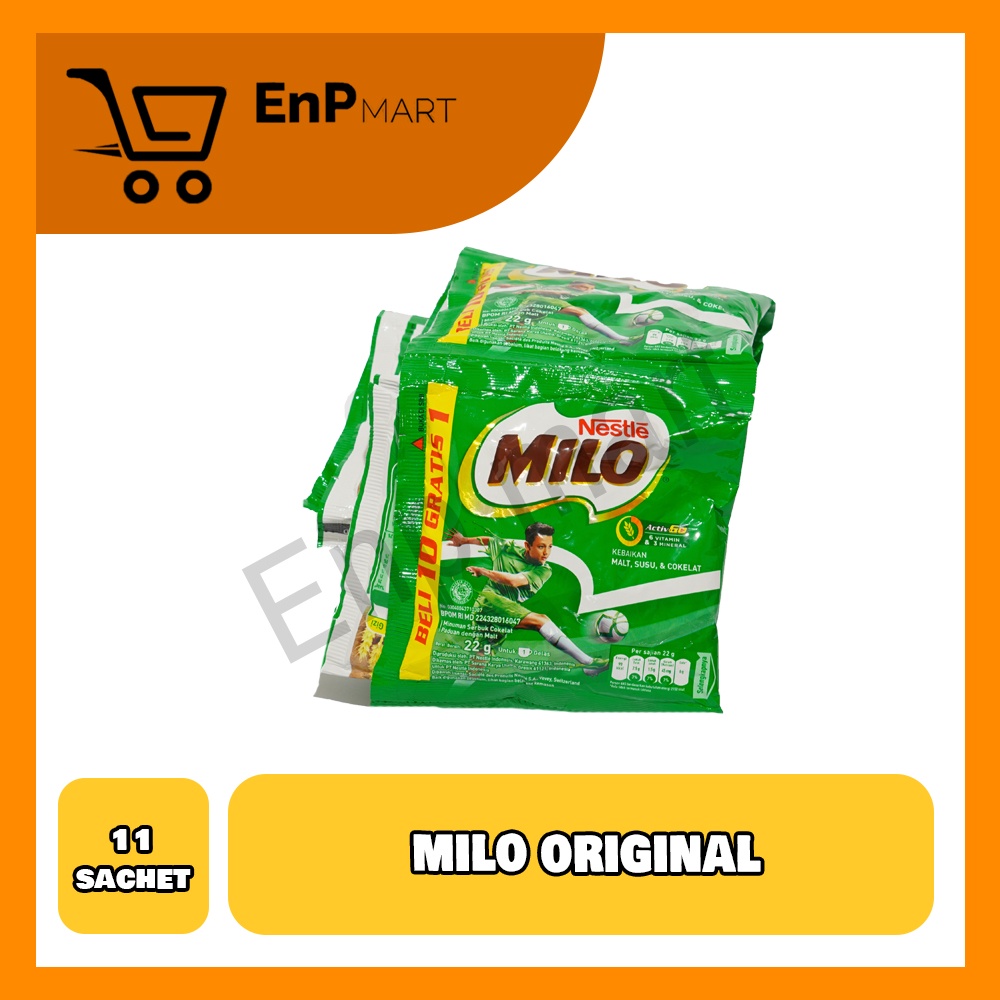 

MILO - 1 Renceng 10 sachet