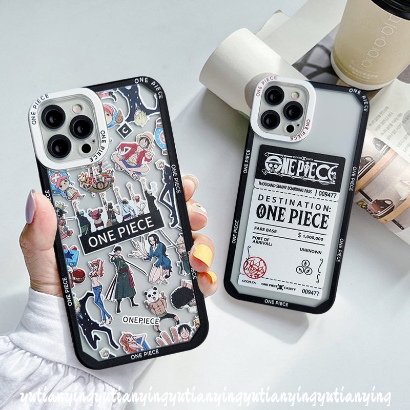 Soft Case Motif Tiket One Piece Untuk Oppo A16 A15 A57 2022 A95 A54 A15S A12 A16K A7 A5S Reno 5 5F 7 4F 6 A74 A5 A35 A11 A6 A3S A396 Case Bahan TPU