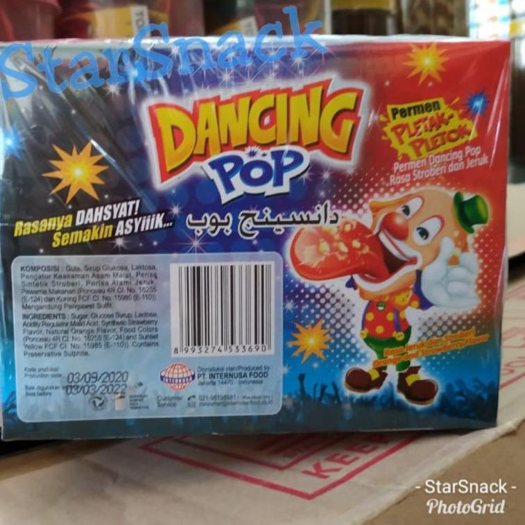 

Bisa COD Dancing Pop isi 40sachet/kotak 