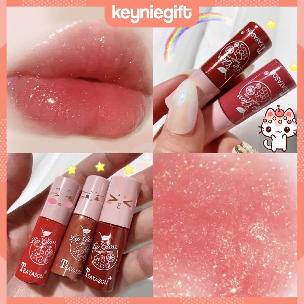 Dragon Ranee HER Lipstick Lip Gloss Lip Glaze Glitter Bibir Young Girl Dragonranee Minipink Cyndina SVMY Lameilal DR004 TE008 MP012