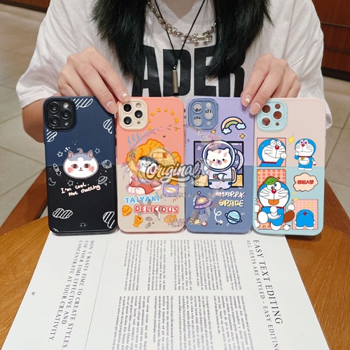 OR913 SOFTCASE CASE CASING MOTIF KOMBINASI 2 WARNA IM COOL YUMYUM IP PHONE 11 12 13 PRO MAX