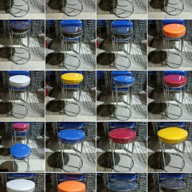 Kursi Baso / Kursi Bulat / Kursi Susun / Kursi Cafe / Kursi Baso Besi