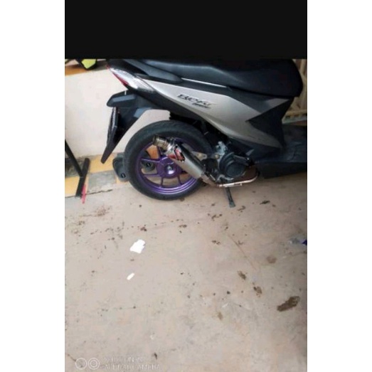 MURAH leher knalpot racing Inlet 38 mm ap 50 mm beat deluxe 2020 2021