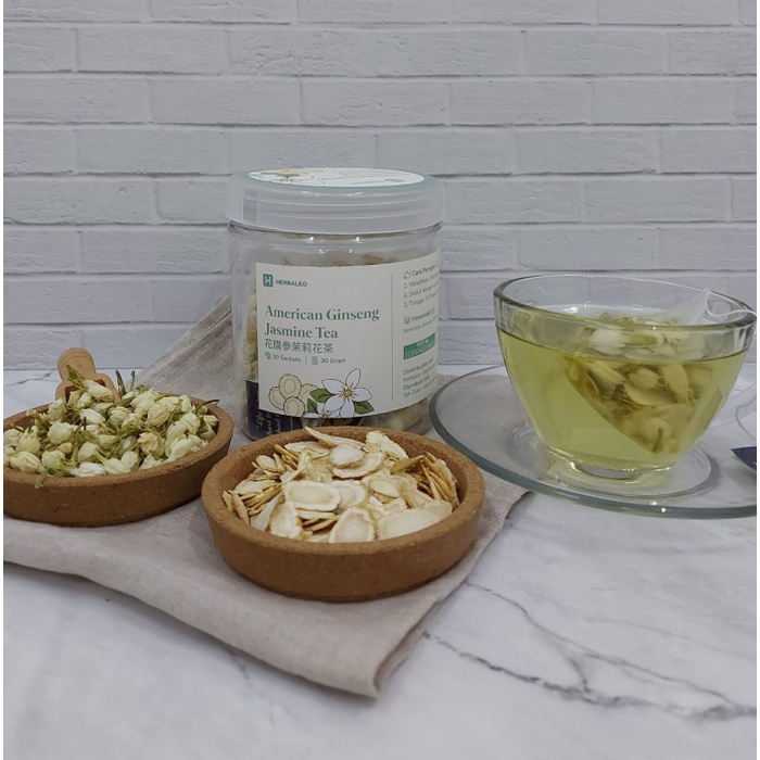 

ORIGINAL MURAH Herbaleo American Ginseng Jasmine Tea