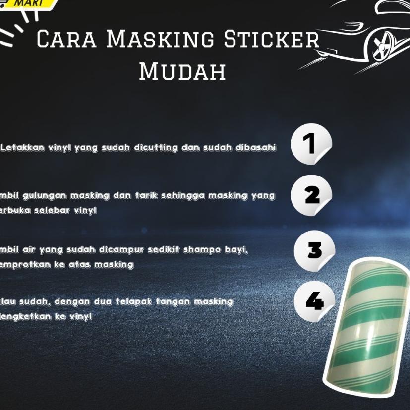 

Best リ Masking Tape variasi ukuran laminasi utk cutting sticker