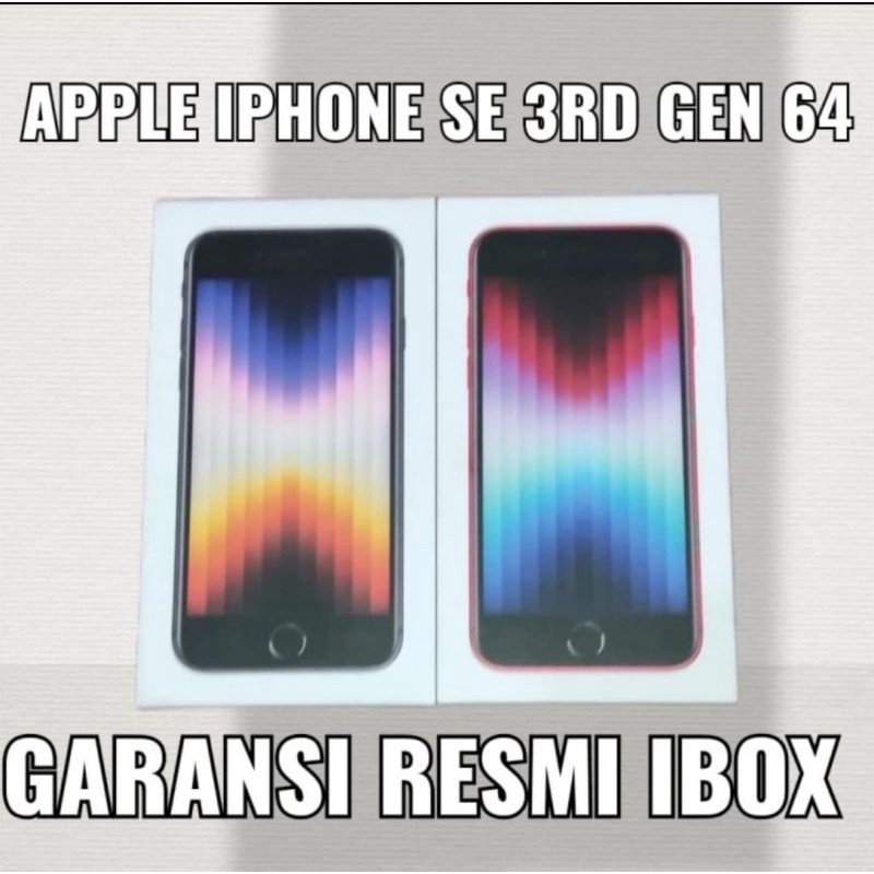 IP SE 3RD 64Gb Resmi iBox