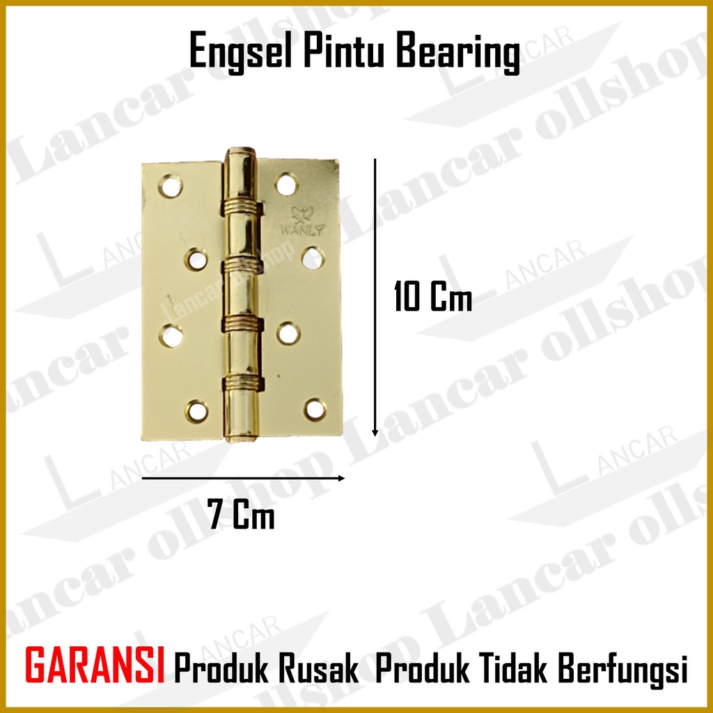 Engsel pintu bearing 4 inch GP / Engsel jendela DAPAT 1 PASANG