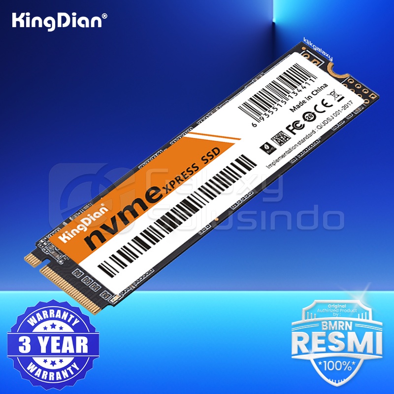 KingDian 512GB M.2 NVME PCIe Gen 3.0 SSD