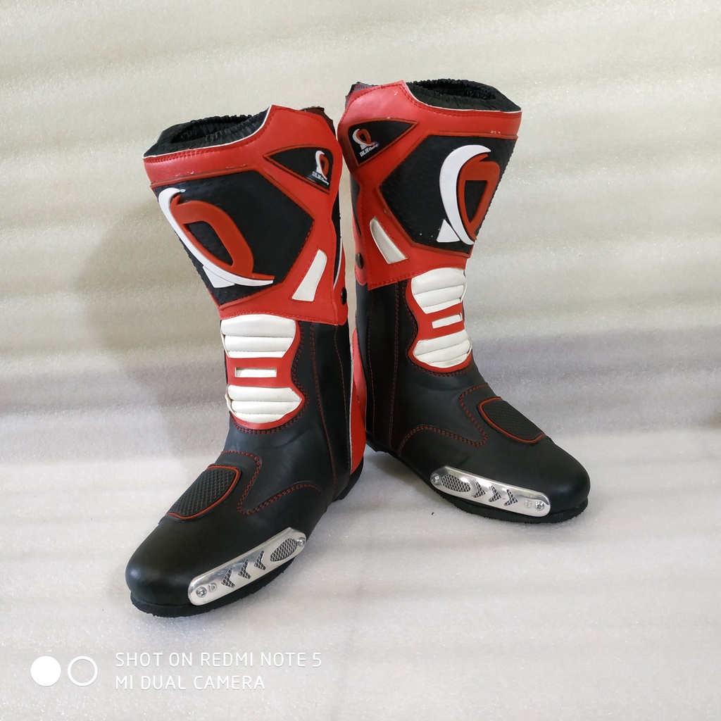 Sepatu roadrace sepatu balap sepatu motor touring cornering boot safety 05