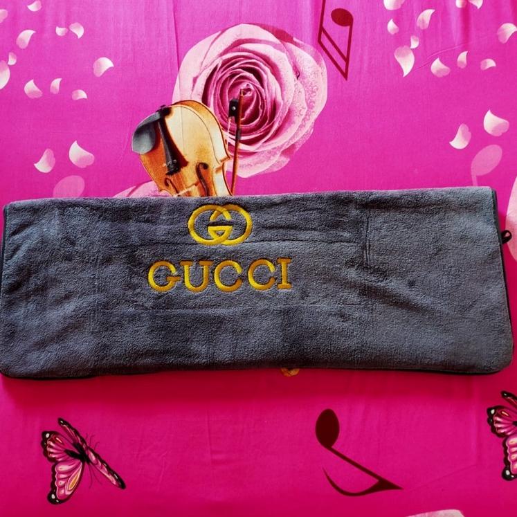 New Stock Handuk Mandi Dewasa GUCI 70X140cm & Handuk Sport 35x75cm TERLARIS TOWEL JOY LIFE JOY NATUR