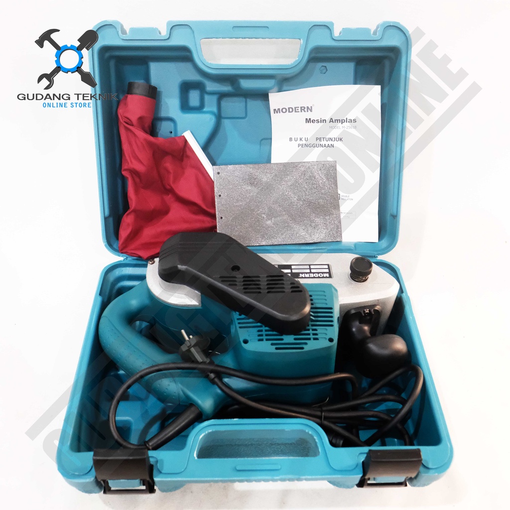 Mesin Amplas Tank Belt Sander MODERN M2561B / Mesin Amplas Tank Sabuk M-2561B - Amplas Tank Finishing Sander 2561 MODERN