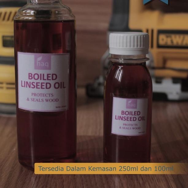 

Linseed oil / minyak boiled linseed oil (BLO)