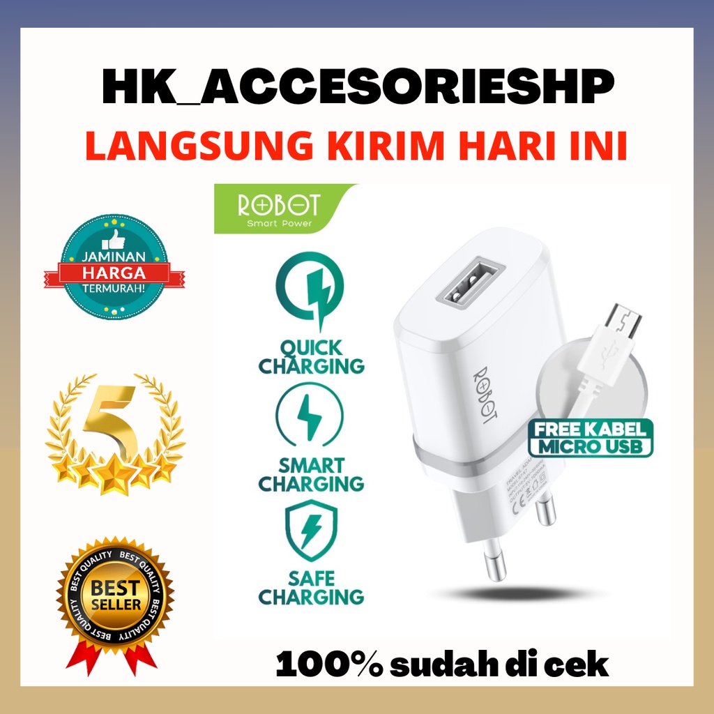 Charger Free Kabel Robot RT-K7 Original