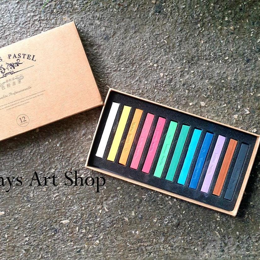 

GRATIS ONGKIR✅Maries Master Soft Pastel Set Isi 12 / 24 / 48 Warna Marie's Pastel Mewarnai|KD8