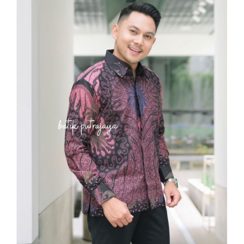 BAJU BATIK PRIA LENGAN PANJANG SEGORO FURING MODERN SLIM FIT KASUAL KEMEJA COWOK KEREN FORMAL S M L XL XXL KATUN PRIMA ADEM TEBAL KONDANGAN WISUDA TUNANGAN LAMARAN ACARA PNS KORPRI TERLARIS TERBARU COUPLE ASLI ORIGINAL PURWOREJO BATIK SOLO