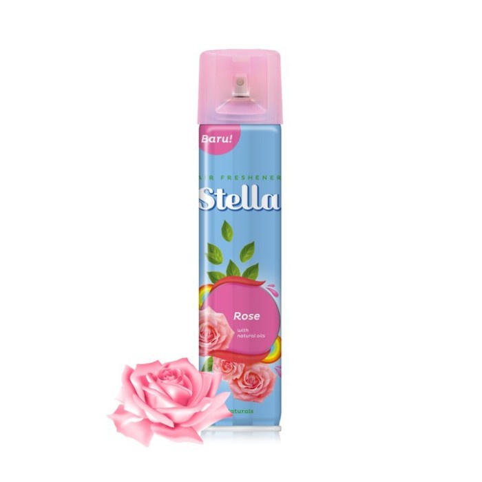 

STELLA AEROSOL ROSE 400ML 4502118 / PENGHARUM RUANGAN