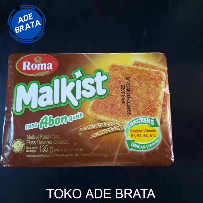 

biskuit roma malkist abon 135 gr