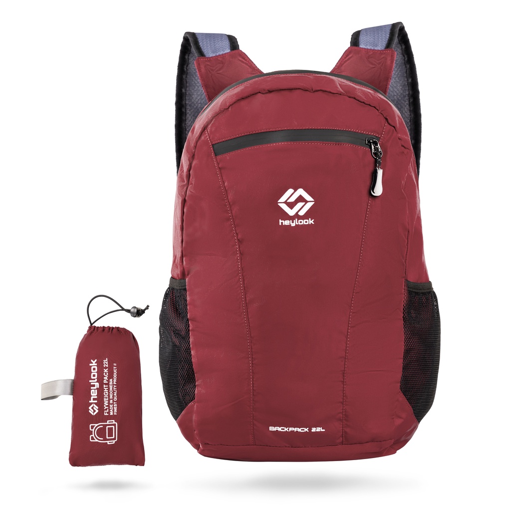 HEYLOOK Project -Tas Ransel Foldable SEMERU Water Resist Gunung Hiking Camping Outdoorr