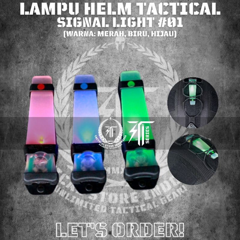 Lampu Helm Tactical #01 TSI Series