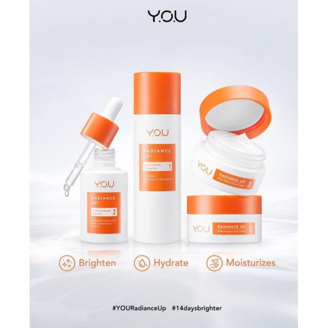 Paket YOU RADIANCE UP !Sym White377  Untuk Kulit Glowing