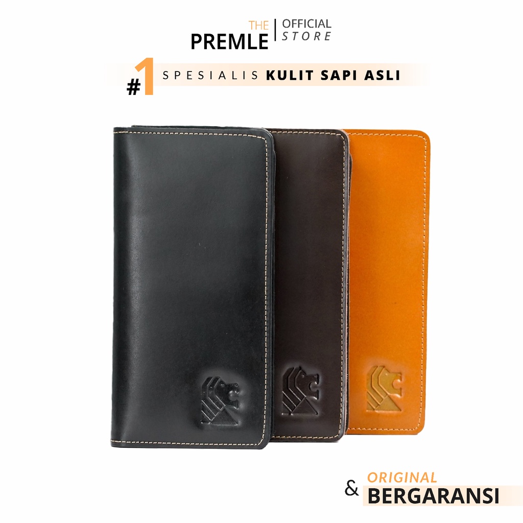 Dompet Pria Kulit Asli Original Dompet Branded Pria Panjang Terbaru Dompet Lipat cowok Kekinian Ori