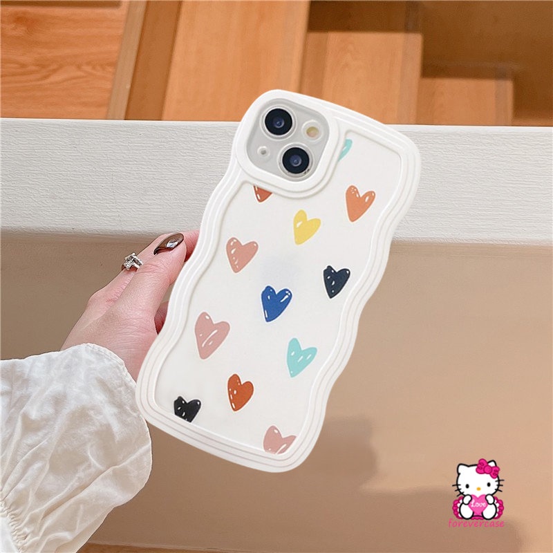 Casing Softcase Redmi 9T 9A 9 10 9C NFC 10A 11 Note 11s Note 10s 9 10 8 10 Pro Max Plus Motif Hati Lucu