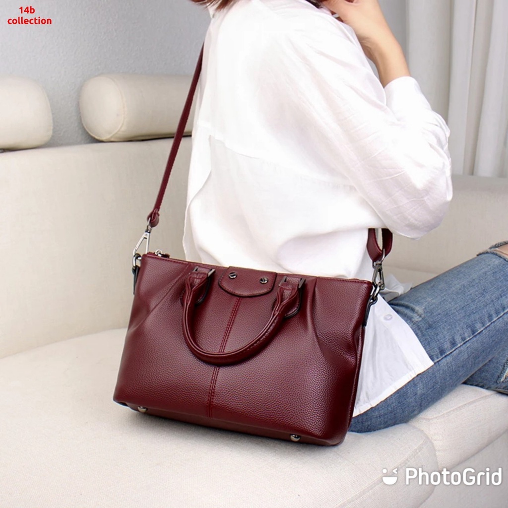 NIQABIS Tas Selempang Wanita KYRO Tas Slingbag Cewek Tas Kerja Kantor Perempuan Tas Jinjing Fashion Vintage Classic Murah