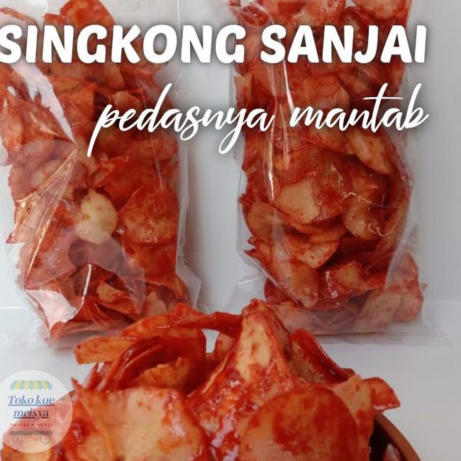 

PROMO HARI INI Keripik Singkong Sanjai Pedas Merk Nagalaut 250 Gram buruan