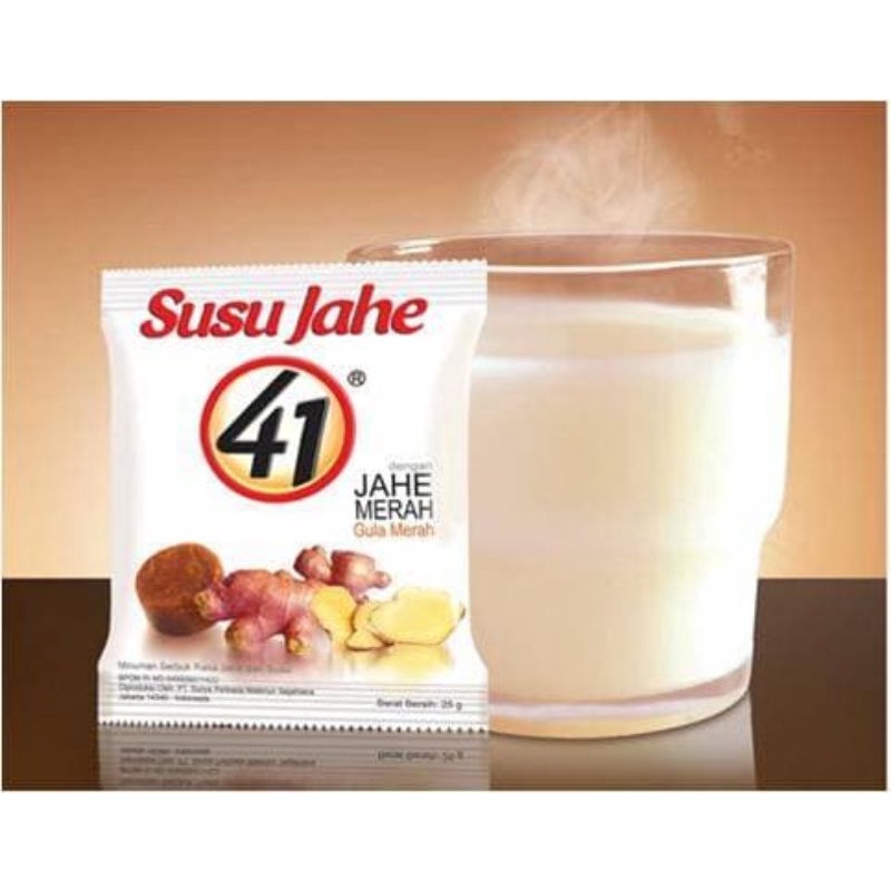 

jahe susu 41original herbal penghangat tubuh isi 10 saset