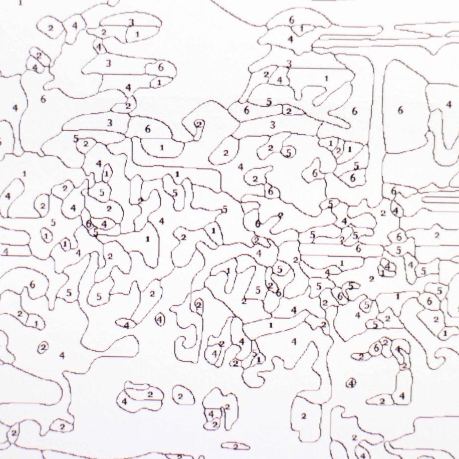 

Big Sale - Paint By Number Kit A3, Kaligrafi 스