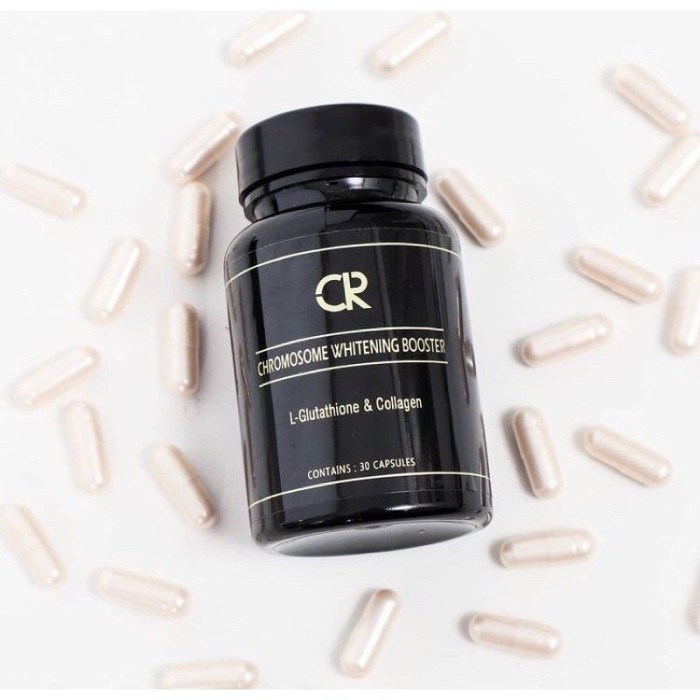 SUPLEMEN PEMUTIH CHROMOSOME WHITENING BOOSTER / GLUTATHIONE CR