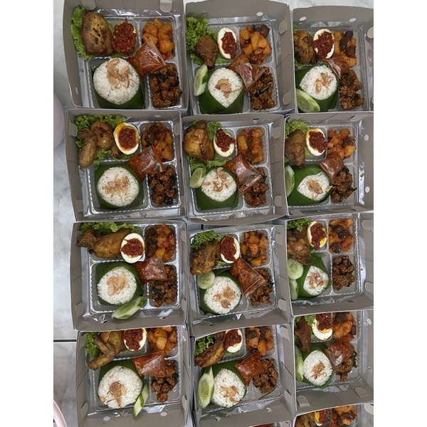 

paket nasi kotak mantap halal higienis