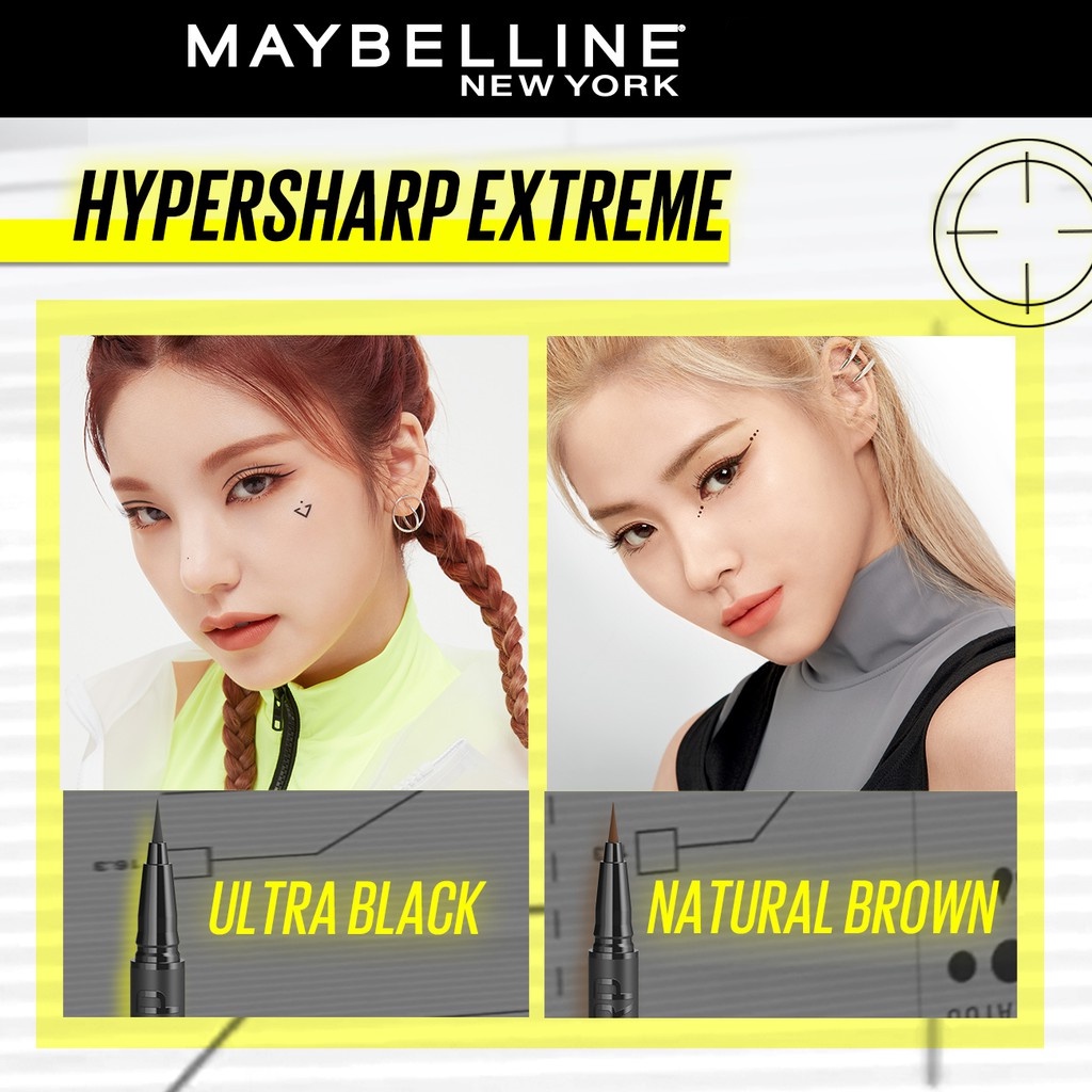★ BB ★ Maybelline Hypersharp Extreme Liquid Eyeliner - Eye MakeUp - Waterproof Eyeliner